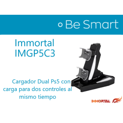 Cargador Dual Ps5 -IMMORTAL...