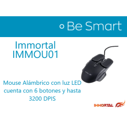 Mouse Alámbrico -IMMORTAL...