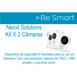 Kit X 2 Cámaras -NEXXT...